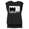 Women's Flowy Muscle Tee With Rolled Cuffs Thumbnail