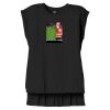 Women's Flowy Muscle Tee With Rolled Cuffs Thumbnail