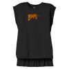 Women's Flowy Muscle Tee With Rolled Cuffs Thumbnail