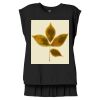 Women's Flowy Muscle Tee With Rolled Cuffs Thumbnail