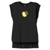 Women's Flowy Muscle Tee With Rolled Cuffs Thumbnail