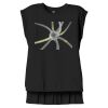 Women's Flowy Muscle Tee With Rolled Cuffs Thumbnail