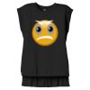 Women's Flowy Muscle Tee With Rolled Cuffs Thumbnail