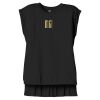 Women's Flowy Muscle Tee With Rolled Cuffs Thumbnail
