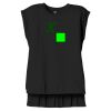 Women's Flowy Muscle Tee With Rolled Cuffs Thumbnail