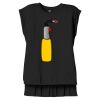 Women's Flowy Muscle Tee With Rolled Cuffs Thumbnail