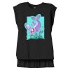 Women's Flowy Muscle Tee With Rolled Cuffs Thumbnail
