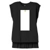 Women's Flowy Muscle Tee With Rolled Cuffs Thumbnail