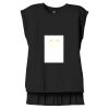 Women's Flowy Muscle Tee With Rolled Cuffs Thumbnail