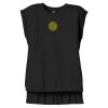 Women's Flowy Muscle Tee With Rolled Cuffs Thumbnail