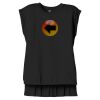 Women's Flowy Muscle Tee With Rolled Cuffs Thumbnail