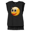 Women's Flowy Muscle Tee With Rolled Cuffs Thumbnail