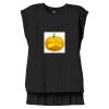 Women's Flowy Muscle Tee With Rolled Cuffs Thumbnail
