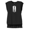 Women's Flowy Muscle Tee With Rolled Cuffs Thumbnail