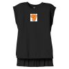 Women's Flowy Muscle Tee With Rolled Cuffs Thumbnail