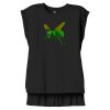Women's Flowy Muscle Tee With Rolled Cuffs Thumbnail