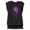 Women's Flowy Muscle Tee With Rolled Cuffs Thumbnail