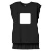 Women's Flowy Muscle Tee With Rolled Cuffs Thumbnail