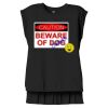 Women's Flowy Muscle Tee With Rolled Cuffs Thumbnail