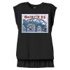 Women's Flowy Muscle Tee With Rolled Cuffs Thumbnail
