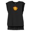 Women's Flowy Muscle Tee With Rolled Cuffs Thumbnail