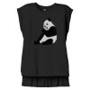 Women's Flowy Muscle Tee With Rolled Cuffs Thumbnail