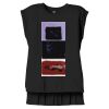 Women's Flowy Muscle Tee With Rolled Cuffs Thumbnail