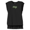 Women's Flowy Muscle Tee With Rolled Cuffs Thumbnail
