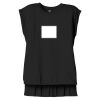 Women's Flowy Muscle Tee With Rolled Cuffs Thumbnail