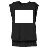 Women's Flowy Muscle Tee With Rolled Cuffs Thumbnail