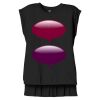 Women's Flowy Muscle Tee With Rolled Cuffs Thumbnail