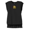 Women's Flowy Muscle Tee With Rolled Cuffs Thumbnail