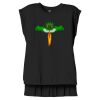 Women's Flowy Muscle Tee With Rolled Cuffs Thumbnail