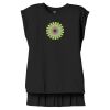 Women's Flowy Muscle Tee With Rolled Cuffs Thumbnail