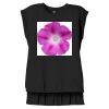Women's Flowy Muscle Tee With Rolled Cuffs Thumbnail