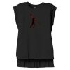 Women's Flowy Muscle Tee With Rolled Cuffs Thumbnail