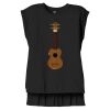Women's Flowy Muscle Tee With Rolled Cuffs Thumbnail