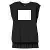 Women's Flowy Muscle Tee With Rolled Cuffs Thumbnail