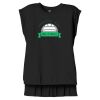 Women's Flowy Muscle Tee With Rolled Cuffs Thumbnail