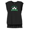 Women's Flowy Muscle Tee With Rolled Cuffs Thumbnail