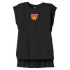 Women's Flowy Muscle Tee With Rolled Cuffs Thumbnail