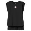 Women's Flowy Muscle Tee With Rolled Cuffs Thumbnail
