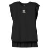 Women's Flowy Muscle Tee With Rolled Cuffs Thumbnail