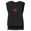 Women's Flowy Muscle Tee With Rolled Cuffs Thumbnail