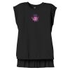 Women's Flowy Muscle Tee With Rolled Cuffs Thumbnail