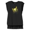 Women's Flowy Muscle Tee With Rolled Cuffs Thumbnail