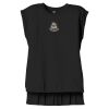 Women's Flowy Muscle Tee With Rolled Cuffs Thumbnail