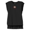 Women's Flowy Muscle Tee With Rolled Cuffs Thumbnail