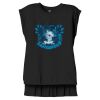 Women's Flowy Muscle Tee With Rolled Cuffs Thumbnail
