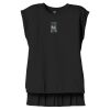 Women's Flowy Muscle Tee With Rolled Cuffs Thumbnail